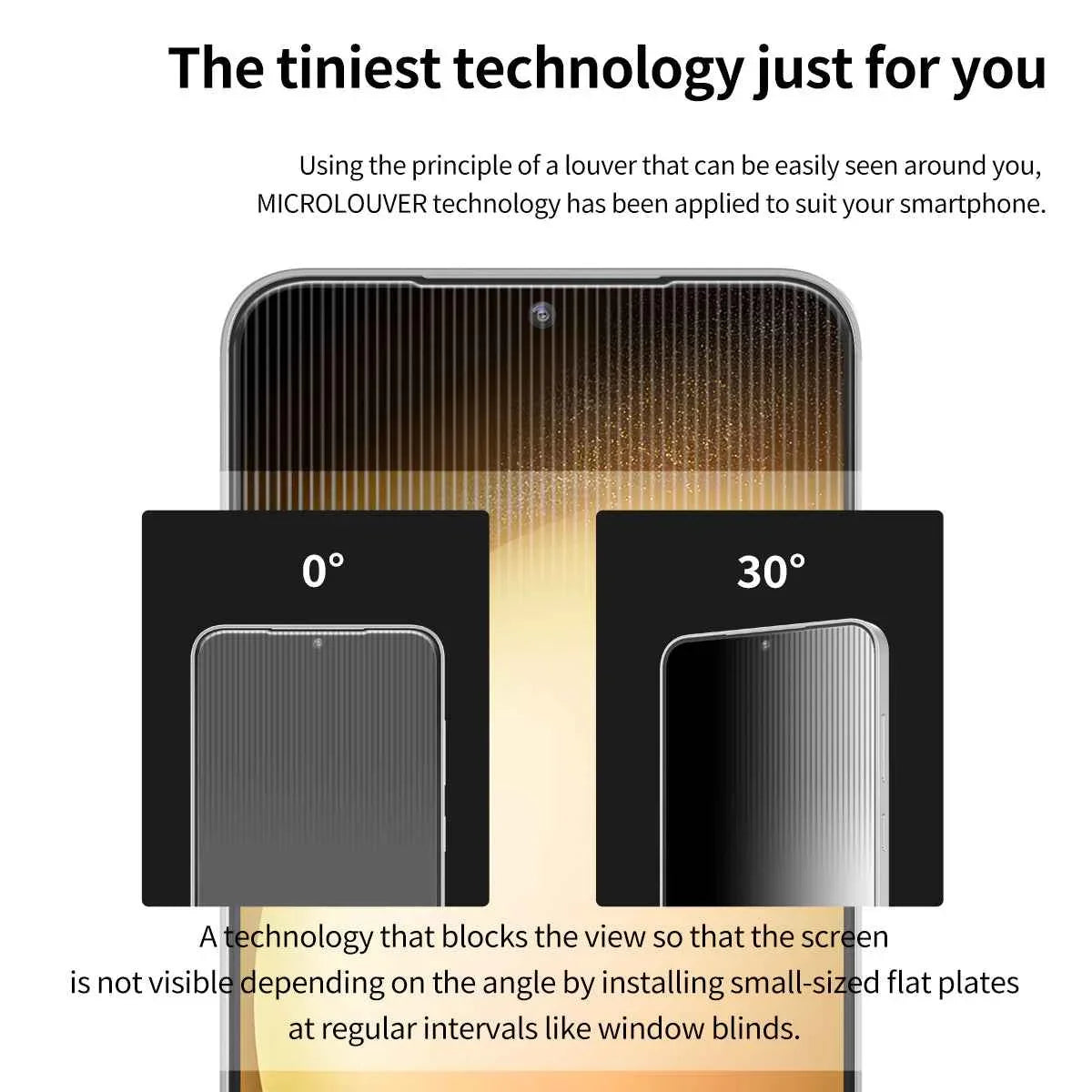 Galaxy S24 Araree Core Glass Screen Protector - Privacy Galaxy S24 Araree Core Glass Screen Protector - Privacy